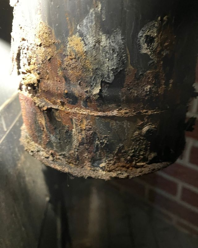 chimney soot buildup